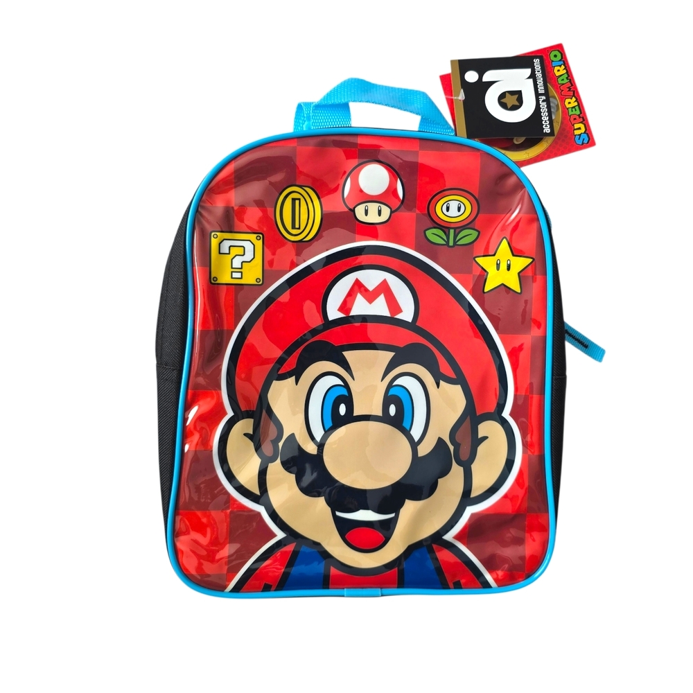 Super Mario, Mini Backpack – Toddler/Preschool – Accessory Innovations Nintendo